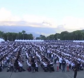 Βενεζουέλα - ρεκόρ Γκίνες για τη μεγαλύτερη ορχήστρα στον κόσμο: Χιλιάδες μουσικοί έπαιξαν Τσαϊκόφσκι (βίντεο)