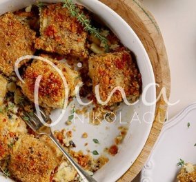 Ντίνα Νικολάου: Κολοκυθορολάκια πανέ, γεμιστά με μπλε τυρί και ζαμπόν - από τα πιο νόστιμα μεζεδάκια