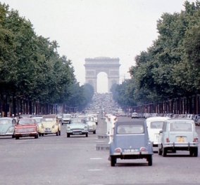 Το Παρίσι της δεκαετίας του 1960 μέσα από απίθανες, έγχρωμες vintage φωτογραφίες
