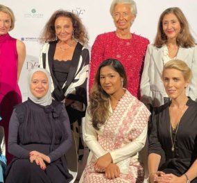 Ήταν όλες στο Παρίσι! βραβεία Diane Von Fustenberg: Λαγκάρντ & Σάρα Τζέσικα Πάρκερ, Χίλαρι & Όπρα, Melinda Gates & μία Ελληνίδα! 