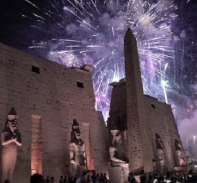 Αίγυπτος: Φαντασμαγορικό θέαμα με αρματοδρομίες & πυροτεχνήματα στα εγκαίνια της Λεωφόρου των Σφιγγών (φωτό & βίντεο)