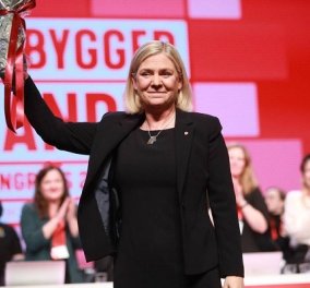 Topwoman η Magdalena Andersson, η πρώτη γυναίκα πρωθυπουργός της Σουηδίας (φωτό & βίντεο)