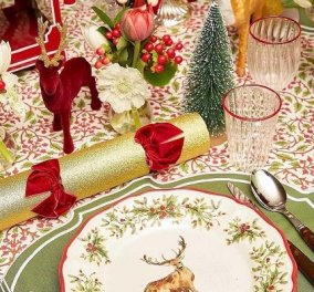 Όμορφες ιδέες για τη χριστουγεννιάτικη διακόσμηση: Θα κάνουν το εορταστικό σας τραπέζι να ξεχωρίσει (φωτό)