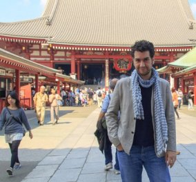 Made in Greece ο Στέλιος Πρεζεράκος: Ένας Έλληνας καθηγητής στο Τόκιο μαθαίνει στους Ιάπωνες την ιστορία τους (φωτό)