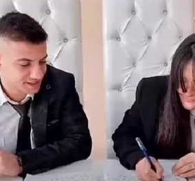Story of the day: 20χρονη Τουρκάλα παντρεύτηκε τον άντρα που της έριξε οξύ στο πρόσωπο & την τύφλωσε (φωτό & βίντεο)