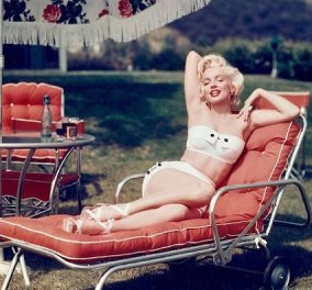 Vintage pics: Όταν η Marilyn Monroe διαφήμιζε έπιπλα κήπου και τέντες! - το κορίτσι, μια ολόκληρη εποχή 