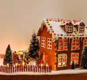Έκτορας Μποτρίνι: Ήρθε η ώρα να φτιάξουμε Χριστουγεννιάτικα σπιτάκια από μπισκότα - Μαζί με τα παιδάκια μας 