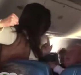 Ο κακός χαμός σε πτήση: Πρώην μοντέλο του Playboy χαστούκισε επιβάτη - «Βάλε τη γ@ένη μάσκα σου» (βίντεο)