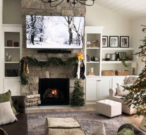 Χριστούγεννα 2021: Βάλτε τις τελευταίες πινελιές στο σαλόνι σας - Υποδεχτείτε τους καλεσμένους για Ρεβεγιόν (φωτό)