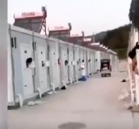Ανατριχιαστικές εικόνες lockdown στην Κίνα: Στιβαγμένες έγκυες και παιδιά σε μικρά κοντέινερ - τα δρακόντεια μέτρα (βίντεο)