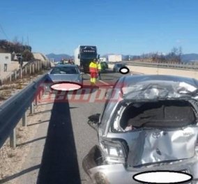 Τραγωδία στην Πατρών - Αθηνών: Νεκρή 22χρονη σε τροχαίο - κατέβηκε να δει την ζημιά & την παρέσυρε φορτηγό (φωτό)