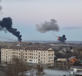 LIVE: Η Ρωσία ξεκίνησε την εισβολή στην Ουκρανία: Εκρήξεις στο Κίεβο, στην Οδησσό & σε αρκετές πόλεις στα ανατολικά - Τουλάχιστον 8 νεκροί (φωτό - βίντεο)