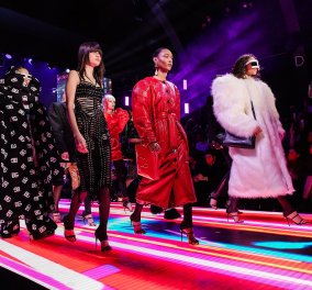 Oι Dolce & Gabbana μας άφησαν με το στόμα ανοικτό - Υπερμεγέθη παλτό - μπουφάν - Δείτε το μοναδικό show (φωτό - βίντεο)