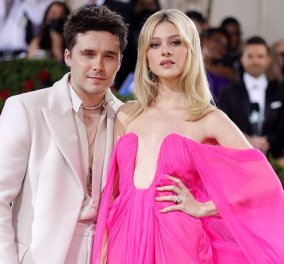 Met Gala 2022: Βλαχοντίσκο ο νιόπαντρος Brooklyn Beckham με την υπέροχη στα ροζ σύζυγό του Nicola Peltz (φωτό & βίντεο)