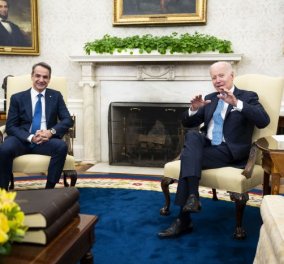 Κυριάκος Μητσοτάκης: Στον Λευκό Οίκο ο Έλληνας πρωθυπουργός: Η συνάντηση με τον Τζο Μπάιντεν - ''Η Ελλάδα πυλώνας σταθερότητας στην ευρύτερη περιοχή''