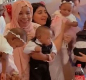 1 έτους τα μοναδικά εννιάδυμα του κόσμου: 5 κορίτσια & 4 αγόρια γέννησε η 26χρονη μητέρα - πώς πέρασε ο πρώτος χρόνος (βίντεο)
