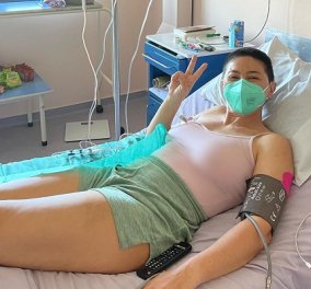 Η Ρεγγίνα Μακέδου έκανε την μεταμόσχευση: Η φωτό της από το νοσοκομείο - «είναι η ώρα ο! Τα νέα μου γενέθλια» 