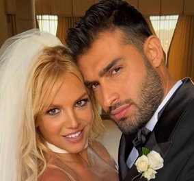 Ο Έλληνας κομμωτής Δημήτρης Γιαννέτος χτένισε την Britney Spears στον γάμο της - η διάσημη νύφη & τα άριστα τοποθετημένα extensions (φωτό)