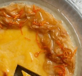 Στέλιος Παρλιάρος: Συνταγή για ανοιχτό γαλακτομπούρεκο - η γεύση της φουρνιστής κρέμας σε πρώτο ρόλο!