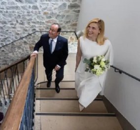 Ο François Hollande επιτέλους ντύθηκε γαμπρός! Πρώτος γάμος με την Julie Gayet - έχει 4 παιδιά από την Royal που ποτέ δεν παντρεύτηκε (φωτό)