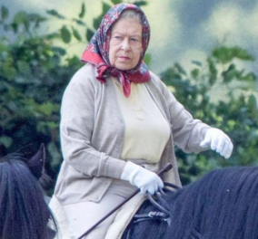 Η 9ψυχη Βασίλισσα Ελισσάβετ καβαλάει ξανά το άλογο της - ιππεύει παρά τα κινητικά της προβλήματα (φωτό)