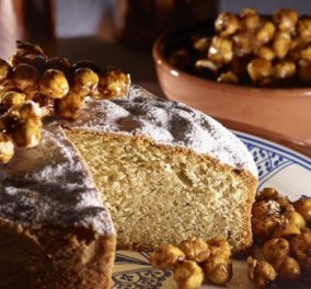 Στέλιος Παρλιάρος: Συνταγή για κέικ φουντουκιού - αφράτο και πολύ λαχταριστό 