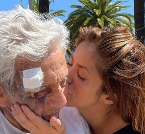 «Κλείνει στόματα» η Σακίρα μετά τον χωρισμό της με τον Πικέ: Ο 90χρονος μπαμπάς της μπήκε στο νοσοκομείο, όχι αυτή (φωτό)