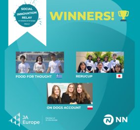 1η θέση η Ελληνική Μαθητική Ομάδα στο διεθνή διαγωνισμό κοινωνικής καινοτομίας 2022 "Food For Thought" από το Πειραματικό Λύκειο Πανεπιστημίου Μακεδονίας (φωτό)