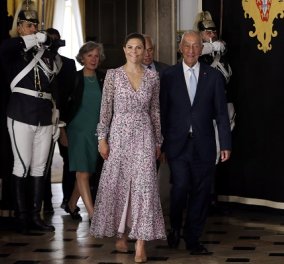 Πριγκίπισσα Βικτώρια της Σουηδίας: 2 μέρες, 5 outfits! - Τέσσερα φορέματα & μία λουλουδάτη φούστα (φωτό & βίντεο)