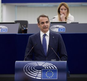 Μητσοτάκης στο Ευρωπαϊκό Κοινοβούλιο: «Η Ελλάδα προστατεύει τα σύνορα της με πλήρη σεβασμό των θεμελιωδών ανθρωπίνων δικαιωμάτων» (βίντεο)