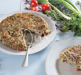 Ντίνα Νικολάου: Αθερινόπιτα με φινόκιο - ένα παραδοσιακό πιάτο που βρίσκουμε κυρίως στη Σύρο