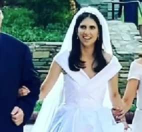Ο Ευάγγελος Βενιζέλος πάντρεψε την κόρη του Ελβίνα - Στη Θεσσαλονίκη ο γάμος του ζεύγους (φωτό & βίντεο)