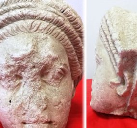 Θεσσαλονίκη: Θησαυρό έκρυβε το σπίτι του μακαρίτη - Αρχαία μαρμάρινη κεφαλή βρέθηκε σε διαμέρισμα αποβιώσαντα