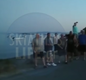 Σκιάθος: Σοκαριστικό Βίντεο-ντοκουμέντο από τον τραυματισμό της τουρίστριας - Δείτε την να εκτοξεύεται 