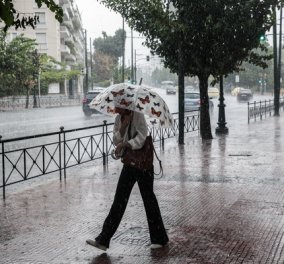 Καιρός: Δυνατή καταιγίδα έπληξε την Αθήνα! Κακοκαιρία σε όλη την Ελλάδα - δείτε το χάρτη 