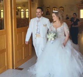 Παρών ο πρόεδρος της Κυπριακής Δημοκρατίας και η σύζυγός του στο γάμο του Μαυρίκιου Μαυρικίου και της Ιλάειρας: Σαν πριγκίπισσα η νύφη, πυροτεχνήματα και χιλιάδες καλεσμένοι