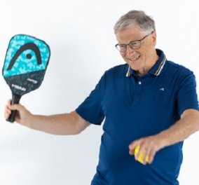 Bill Gates: «Ελάτε να παίξουμε pickleball» - οι νέες ρακέτες που κάνουν θραύση (βίντεο)