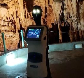 Made in Greece η Περσεφόνη: To ρομπότ που ξεναγεί σε 33 γλώσσες και στα Αρχαία Ελληνικά (βίντεο)