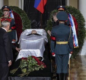 Live η κηδεία του τελευταίου ηγέτη της Σοβιετικής Ένωσης Μιχαήλ Γκορμπατσόφ
