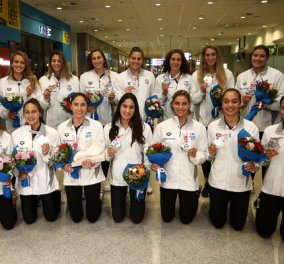 Ευρωπαϊκό Πρωτάθλημα: Επέστρεψαν οι «ασημένιες γοργόνες» της Εθνικής ομάδας πόλο γυναικών (φωτό & βίντεο)