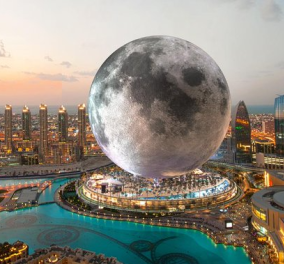 Ντουμπάι: «Προσγειώνει» το φεγγάρι στη Γη με μια υπερπολυτελή σεληνιακή αποικία
