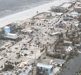 Ο τυφώνας «Ίαν» ίσως είναι ο φονικότερος στην ιστορία της Φλόριντα-οι εφιαλτικές ώρες που έζησαν οι Έλληνες της περιοχής