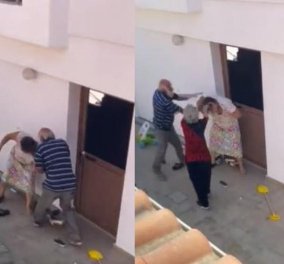 Εικόνες ντροπής στην Κύπρο: Ο σπιτονοικοκύρης δέρνει αλύπητα μια μητέρα- δείτε το βίντεο