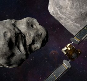 Ιστορική αποστολή της NASA: «Καμικάζι «έπεσε με 20.000 χλμ ταχύτητα πάνω σε αστεροειδή για να τον εκτρέψει από την πορεία του