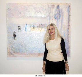 Λαμπερά εγκαίνια για την έκθεση ζωγραφικής της Εριέτας Βορδώνη - Η περίφημη γκαλερί Ευριπίδη φιλοξενεί τα νέα έργα της σπουδαίας εικαστικού