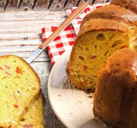 Αργυρώ Μπαρμπαρίγου:  Ζαμπονοτυρόπιτα κέικ - Αν δεν την έχετε δοκιμάσει, πρέπει οπωσδήποτε