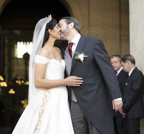 Royal γάμος στο Παρίσι: Ο απόγονος του Ναπολέοντα πρίγκιπας Joachim Murat παντρεύτηκε την πριγκίπισσα Yasmine (φωτό & βίντεο)