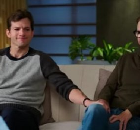 Ο Άστον Κούτσερ στην πρώτη συνέντευξη με τον δίδυμο αδελφό του, με εγκεφαλική παράλυση - Ο ηθοποιός σκουπίζει τα δάκρυά του (βίντεο)