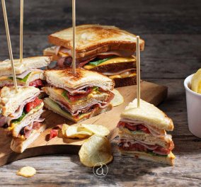 Αργυρώ Μπαρμπαρίγου: Τέλειο διώροφο Club Sandwich - Θα σας ξετρελάνει  