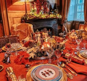 Εντυπωσιακές ιδέες  για τη χριστουγεννιάτικη διακόσμηση: Θα κάνουν το εορταστικό σας τραπέζι να ξεχωρίσει (φωτό)